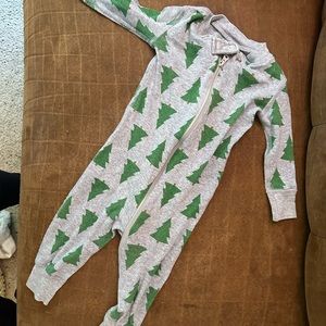 Hanna Andersson long sleeve zip up pajama